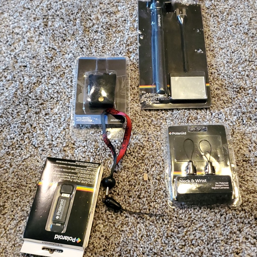 Polaroid cube accessories